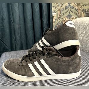 Adidas Neo Grey Suede Sneakers 9.5